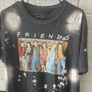 Friends Vintage Bleach Spattered Shirt